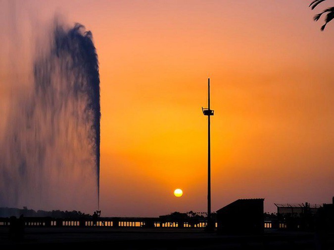 Фонтан короля Фахда, Саудовская Аравия, самый высокий фонтан в мире
