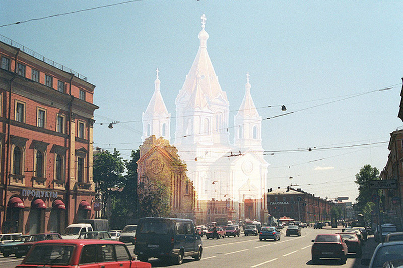 Благовещенская церковь (сегодня площадь Труда)