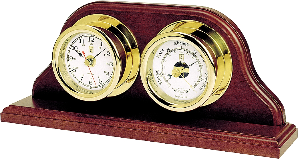подарочный барометр и часы