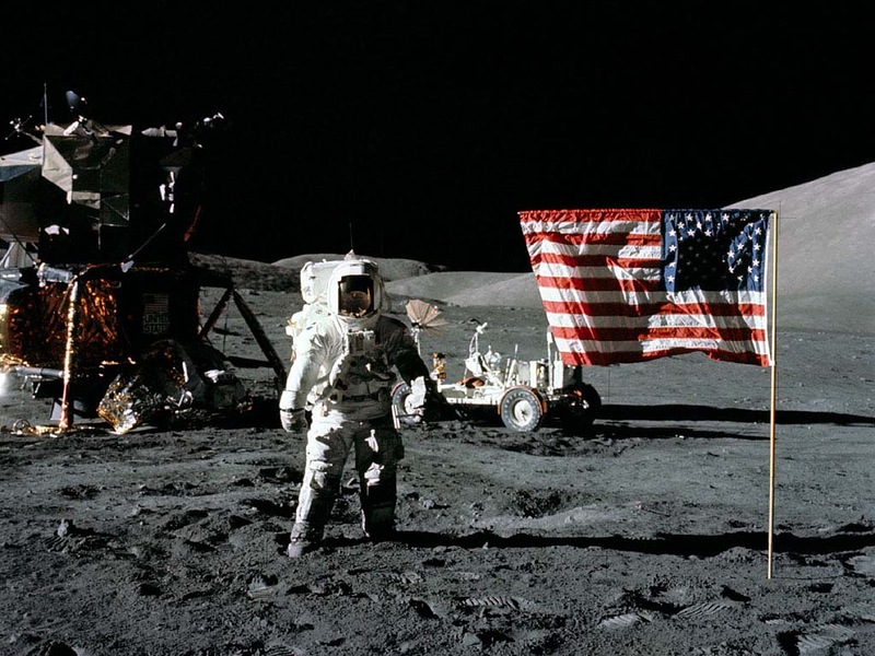 американцы не летали на луну