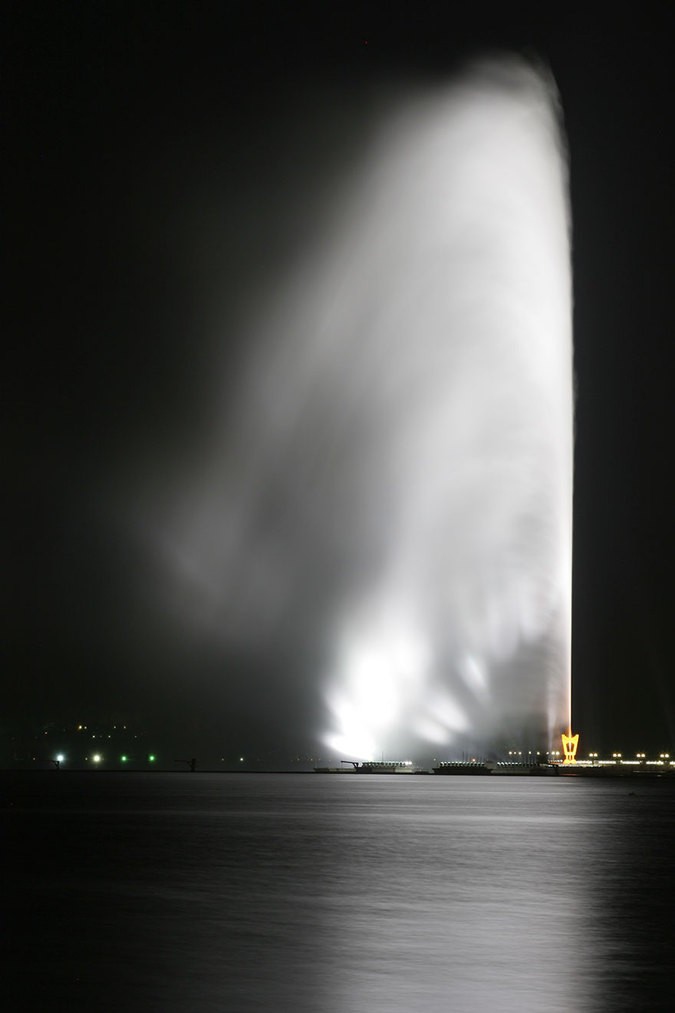 Фонтан короля Фахда, Саудовская Аравия, самый высокий фонтан в мире